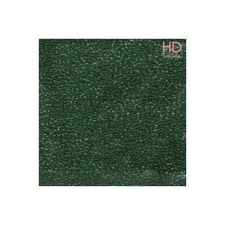 ROCAILLE 15/0 TRANSPARENT GREEN - 146 - 5gr 