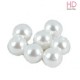 Perle rivestite 2,5 mm color Bianco x 555pz