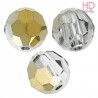 SFERE SWAROVSKI 5000 6mm Crystal Dorado x 6pzz