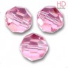 SFERE SWAROVSKI 5000 10mm Light Rose x 2 pzz