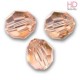 SFERE SWAROVSKI 5000 8mm Light Peach  x 4 pzz