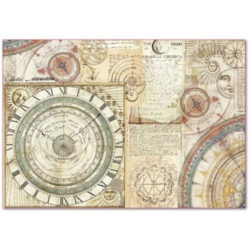 Carta riso 48x33 Alchemy astronomia 