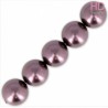 PERLE SWAROVSKI 5810 6 MM BURGUNDY PEARL X 10pz