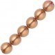 PERLE SWAROVSKI 5810 6 MM COPPER PEARL X 10pz