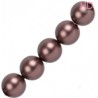 PERLE SWAROVSKI 5810 6 MM BROWN PEARL X 10pz