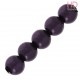 PERLE SWAROVSKI 5810 8 MM DARK PURPLE PEARL X 10pz