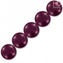 PERLE SWAROVSKI 5810 6 MM BLACKBERRY PEARL X 10pz