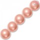 PERLE SWAROVSKI 5810 12 MM PEACH PEARL X 4pzz