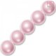 PERLE SWAROVSKI 5810 12 MM ROSALINE PEARL X 4pzz