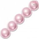 PERLE SWAROVSKI 5810 12 MM ROSALINE PEARL X 4pzz