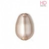 PERE SWAROVSKI 5821 11x8 MM POWDER ALMOND PEARL X 5PZZ