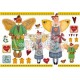 CARTA RISO 48 x 33 COUNTRY GINGER ANGEL - STAMPERIA