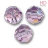 SFERE SWAROVSKI 5000 10mm Light Amethyst x 2 pzz