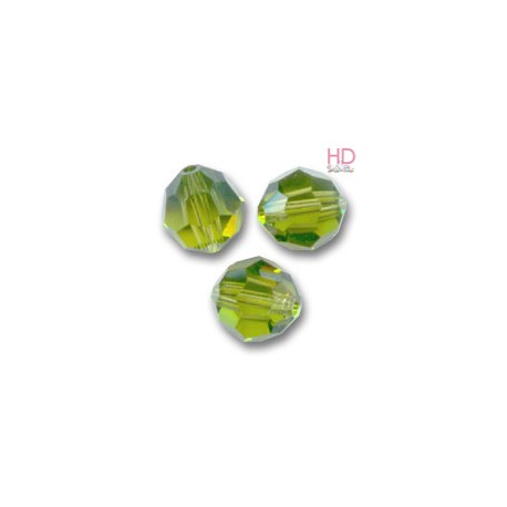 SFERE SWAROVSKI 5000 8mm Olivine x 4 pzz