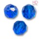 SFERE SWAROVSKI 5000 8mm Capri Blue x 4 pzz