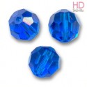 SFERE SWAROVSKI 5000 8mm Capri Blue x 6 pzz