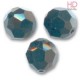 SFERE SWAROVSKI 5000 8mm Jet Nut x 4 pzz