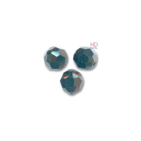 SFERE SWAROVSKI 5000 8mm Jet Nut x 4 pzz