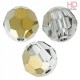 SFERE SWAROVSKI 5000 8mm Crystal Dorado x 4 pzz