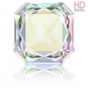 Cabochone Quadrato 4675 Crystal Aurora Boreale 23x23mm - 1pz