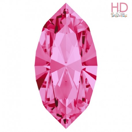 Cabochone Navetta 4200/2 Rose 10x5mm - 1pz