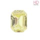 Cabochon Ottagono 4160/2 12x10 mm Jonquil con castone x 1 Pz