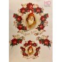 CARTA CLASSICA DECOUPAGE 29,7 x 42 - SWEET ROSE IS